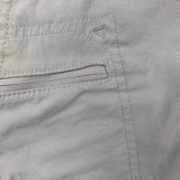 Eddie Bauer First Ascent Mens Shorts 38 Beige Cargo Guide Pro Nylon Spandex - Picture 5 of 12